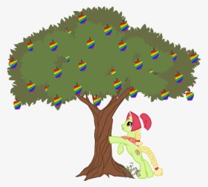 gay fruit tree - mlp zap apple