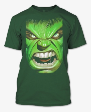 The Avengers Shirt, The Hulk Faces T Shirt, Incredible - Hulk Face
