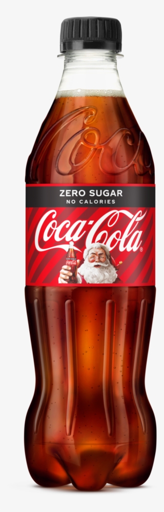 500ml coca cola zero sugar christmas image