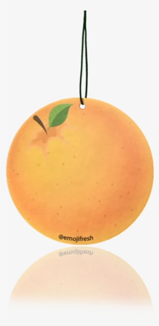 Orange Emoji Air Freshener