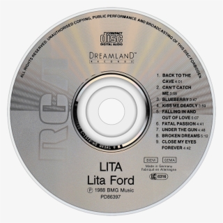 Lita Ford Lita Cd Disc Image