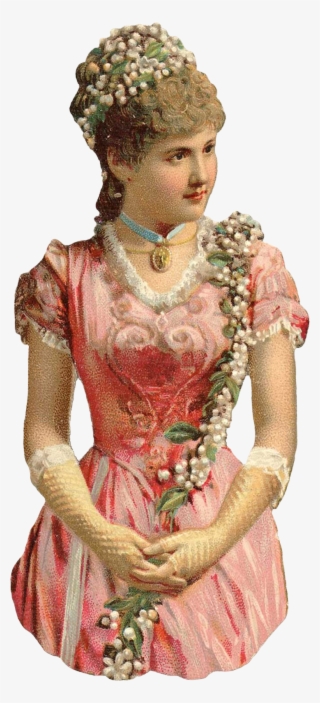 Victorian Scraps Lovely Glove Ladies