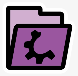 This Free Icons Png Design Of Primary Folder Violet