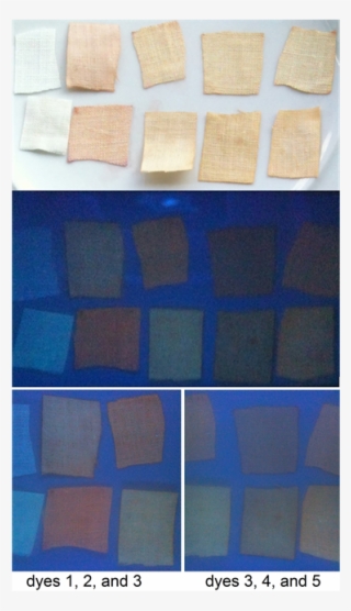 Ten Pieces Of Oxygen Bleached Linen Dyed With Different