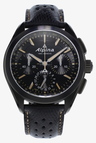 Alina Alpiner 4 Manufacture Flyback Chronograph Black