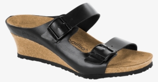 Papillio Emina Black Leather By Birkenstock