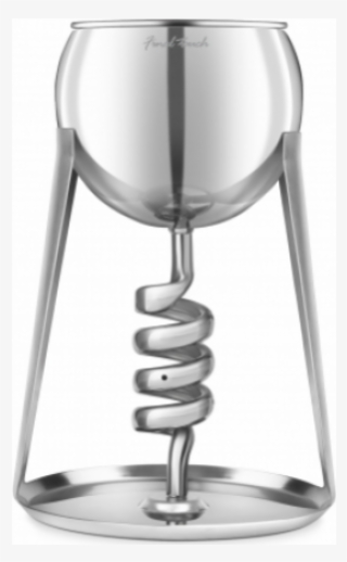 twister stainless steel aerator & decanter set