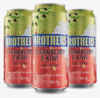 Brothers Strawberry Kiwi Cider 440ml Cans V=1542378102