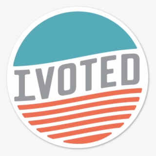 I Voted Vote America Graphic Design Typography