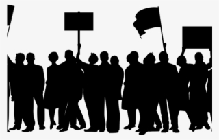 Riot Clipart Silhouette