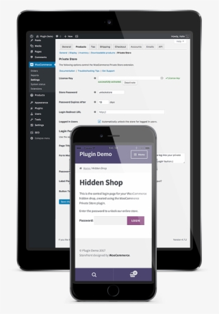 Woocommerce Private Store