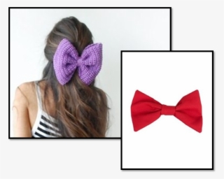 The Purple Knitted Bow Is One Of Our Fellows Lula&clara's