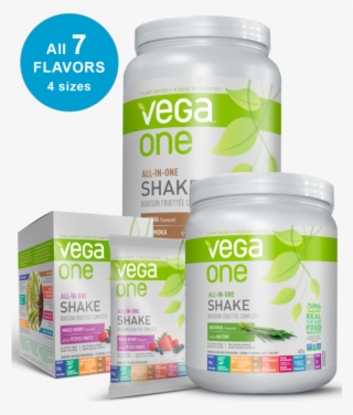 Image Of Vega All In One Shake Showing Different Sizes