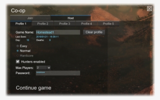 Hosts Should Use The Same In-game Host Menu As Before