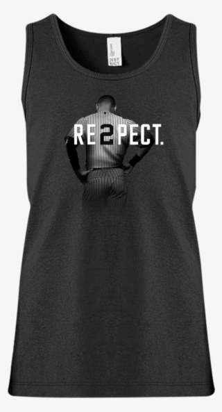 Respect Derek Jeter Girls' Tank Top T-shirts