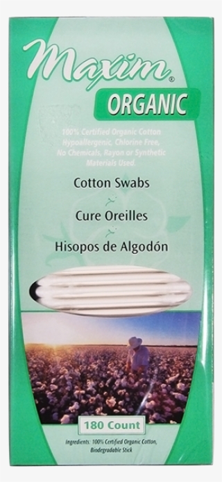 Organic Cotton Swabs 200 Package