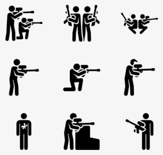 Paintball Pictograms