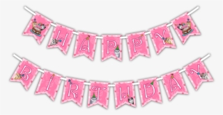 Kitty Cat Kitten "happy Birthday" Party Banner