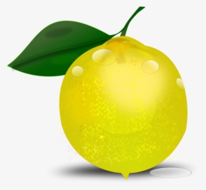 Free Vector Lemon Photorealistic - Clip Art Picture Of Lemon