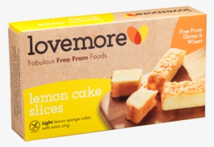 Nutrition - Lovemore Gluten Free Lemon Cake Slices Delivered