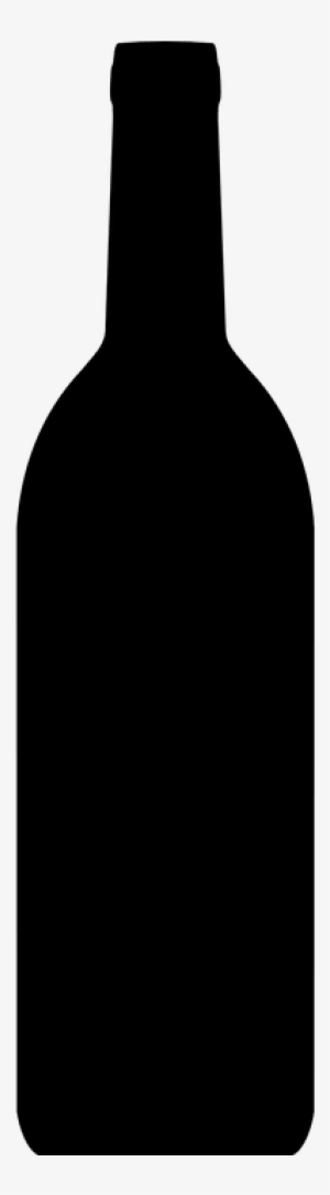 4) Store Upright (opened Wine Bottles Only) - Beer Bottle Silhouette