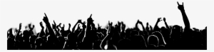 Go To Image - Rock Concert Crowd Png