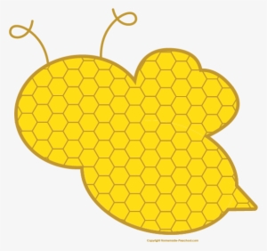 Click To Save Image - Honeycomb Bee Clipart