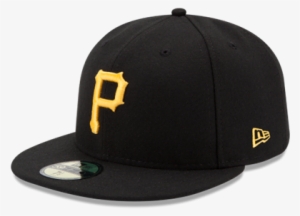 Men's Pittsburgh Pirates New Era Black Game Authentic - Pittsburgh Pirates Caps
