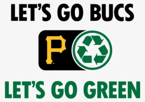 Lets Go Green Logo - Pittsburgh Pirates