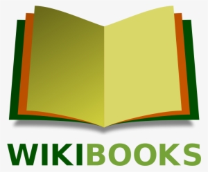 Wikibooks Open Book Leaning3 - Open Book Logo Design Png