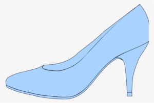 Shoe Clipart Glass - Cinderella Shoe Clipart
