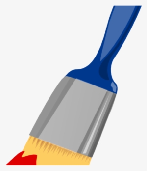 Paint Brush Clipart Red - Paintbrush