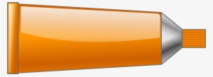 Color Orange Paint Red Tube - Colour Orange Clip Art