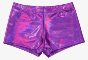 iridescent mystique shorts - shorts