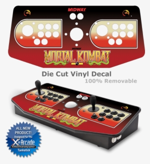 Mortal Kombat X-arcade Tankstick Graphic Overlay - Arcade Stick Mortal Kombat