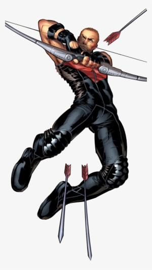 Png Freeuse Library Hawkeye Transparent Black Widow - Marvel Ultimate Universe Hawkeye