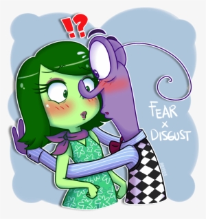 We Knew That, But Pixar Managed To Show It In The Most - Inside Out Disgust X Fear