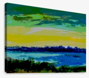 Morning Landscape 3 Canvas Print - Painting