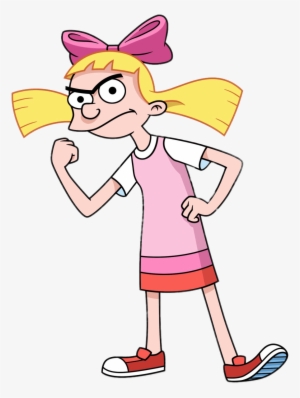 Clip Black And White Stock Helga Png Stickpng - Hey Arnold Character Design