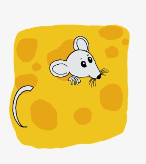 Rat, Mouse, Cheese, Animal, Mammal, Rodent, Cartoon - Maus Im Käse Comic