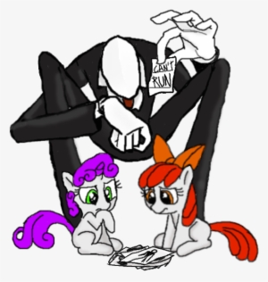 Drawn Slender Man Pony - Slender Man Yamimash