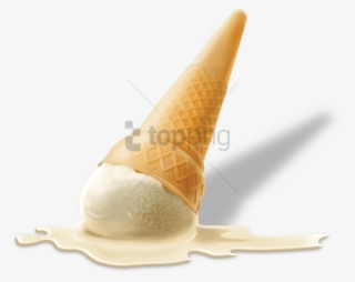 Melting Ice Cream Png Transparent Melting Ice Cream - Melted Vanilla Ice Cream