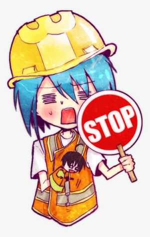 Anime Construction Worker - Anime Worker Png