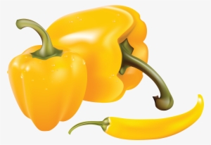 Yellow Pepper Png Image - Yellow Chili Pepper Png