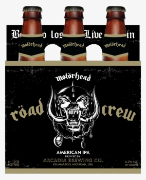 Mötorhead Röad Crew Us Beer - Arcadia Ales Motorhead Beer