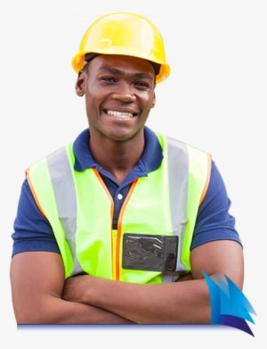 Our Service Solutions Are Customised According To Customers' - African Construction Worker Png