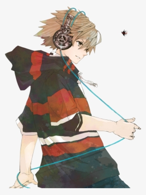 Free: Butterfly, Render, And Anime Boy Image - Anime Boy Dark Render, HD   