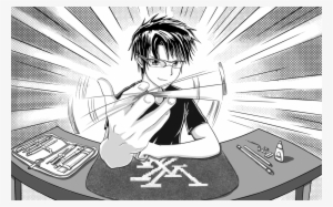 Mangaka Graphic Novel Anime Comics - Pen Spinning
