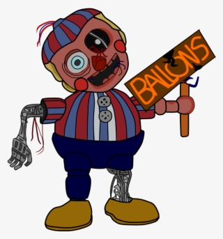Withered Ballon Boy By J04c0 Withered Ballon Boy By
