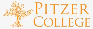 Logo Pitzer College Orange Transparent Bgnd